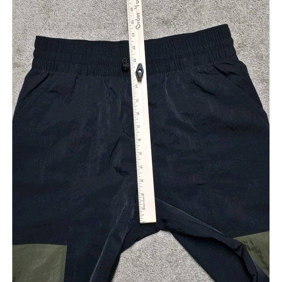 Nike Womens M City Utility High Rise Pants Repel FB7252-010 Olive Black - Picture 13 of 16